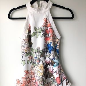 Worn Once Peplum top super flattering